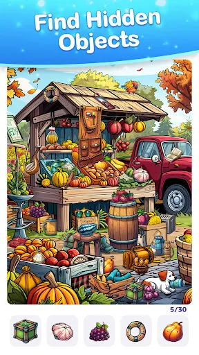 Gameplay screenshot 1 from Find Hidden Objects - Spot It! - Puzzle game